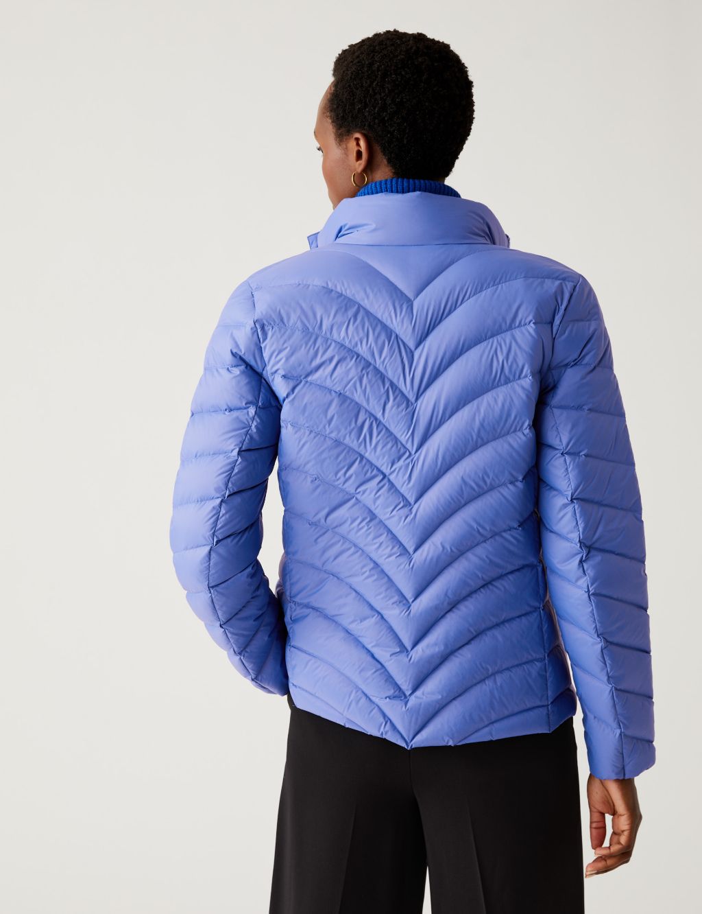 Feather & Down Packaway Puffer Jacket image 7