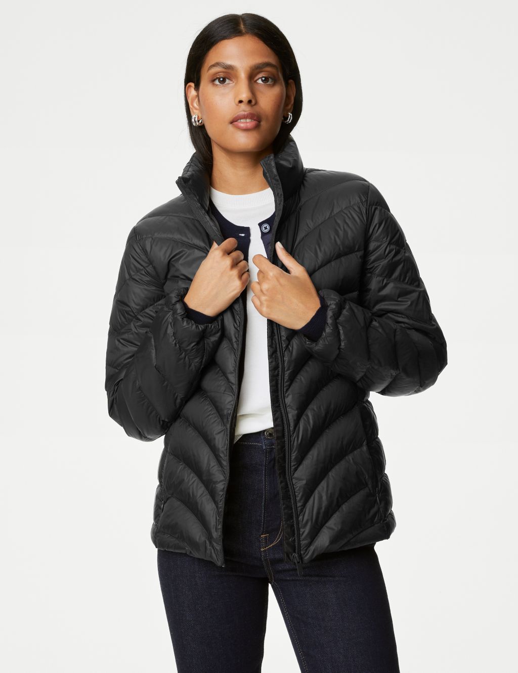 Puffer jacket, Women | M&S