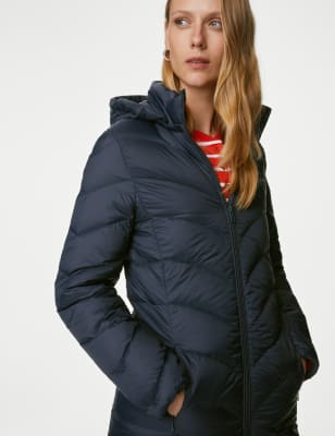 Feather & Down Packaway Puffer Gilet, M&S Collection