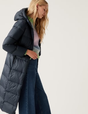 

M&S Collection Abrigo acolchado Stormwear™ con plumas y plumónWomens - Midnight Navy, Midnight Navy