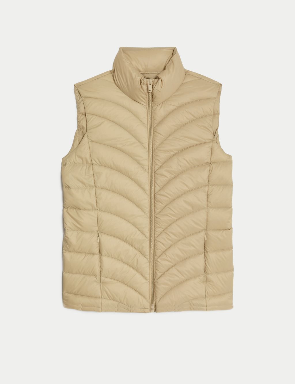 Feather & Down Packaway Puffer Gilet image 2