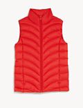 Feather & Down Packaway Puffer Gilet