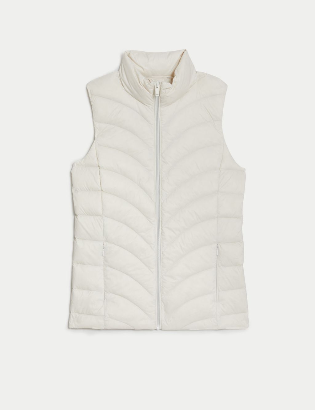 Feather & Down Packaway Puffer Gilet image 2