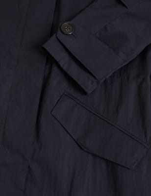 

Womens M&S Collection Stormwear™ Textured Parka Coat - Midnight Navy, Midnight Navy