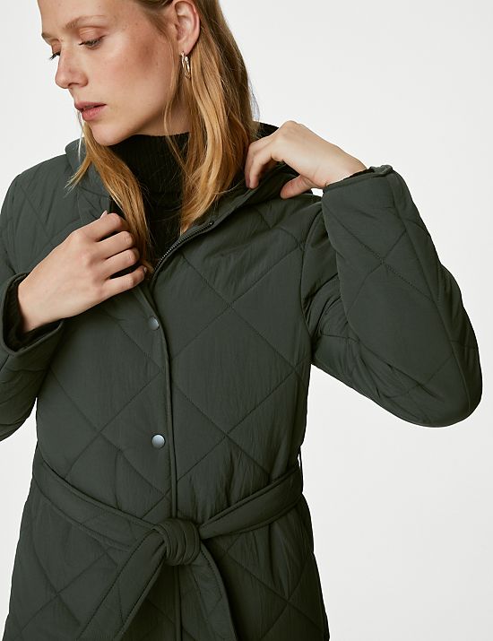 Abrigo acolchado con relleno texturizado Stormwear™