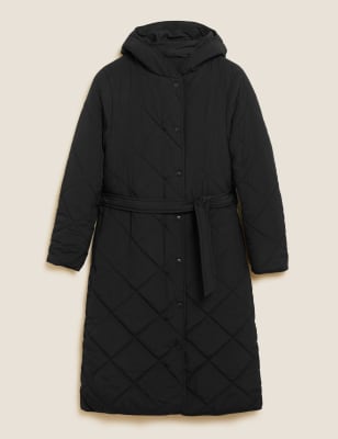 extra long puffer coat