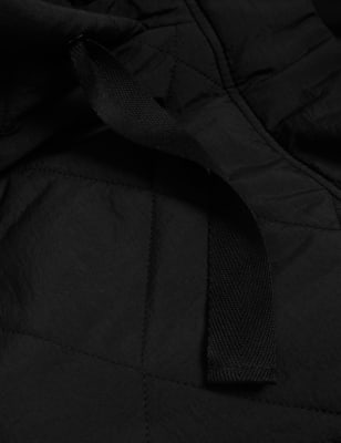 

Womens M&S Collection Steppjacke mit Thermowarmth™ und Strukturmuster - Black, Black
