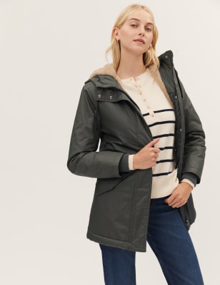 Women's Cozy-Lined All-Weather Parka