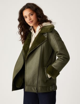 Aviator jacket marks hot sale and spencer