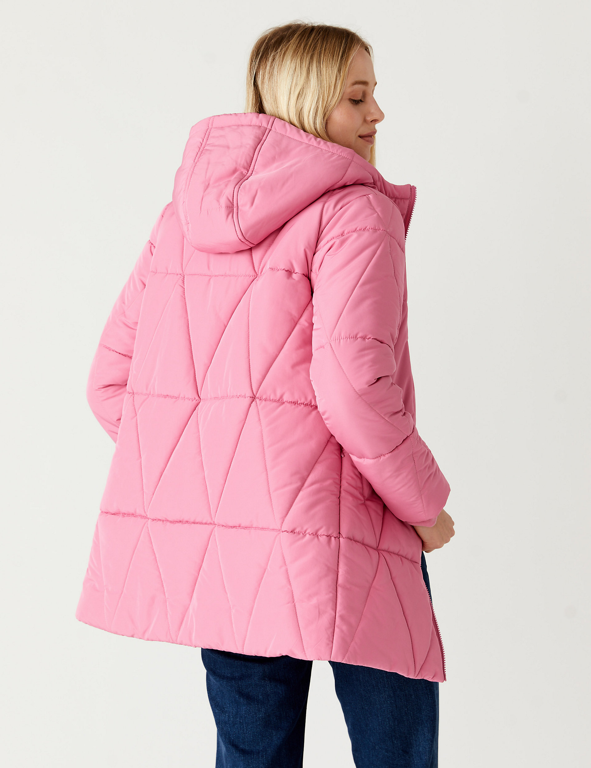 Recycled Thermowarmth™ Quilted Puffer Coat | M&S US