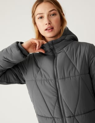 Recycled Thermowarmth™ Quilted Puffer Coat M&S FR