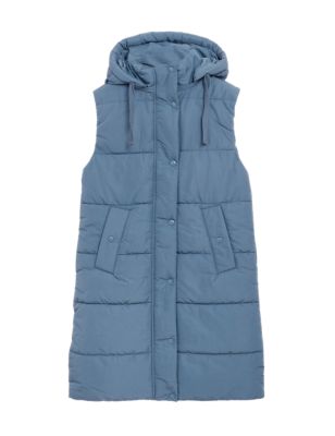 

Womens M&S Collection Recycled Thermowarmth™ Longline Gilet - Air Force Blue, Air Force Blue