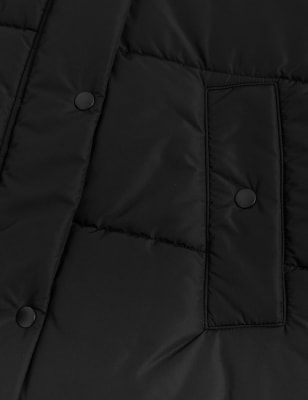 

Womens M&S Collection Lang geschnittene Weste mit Thermowarmth™ aus recyceltem Material - Black, Black