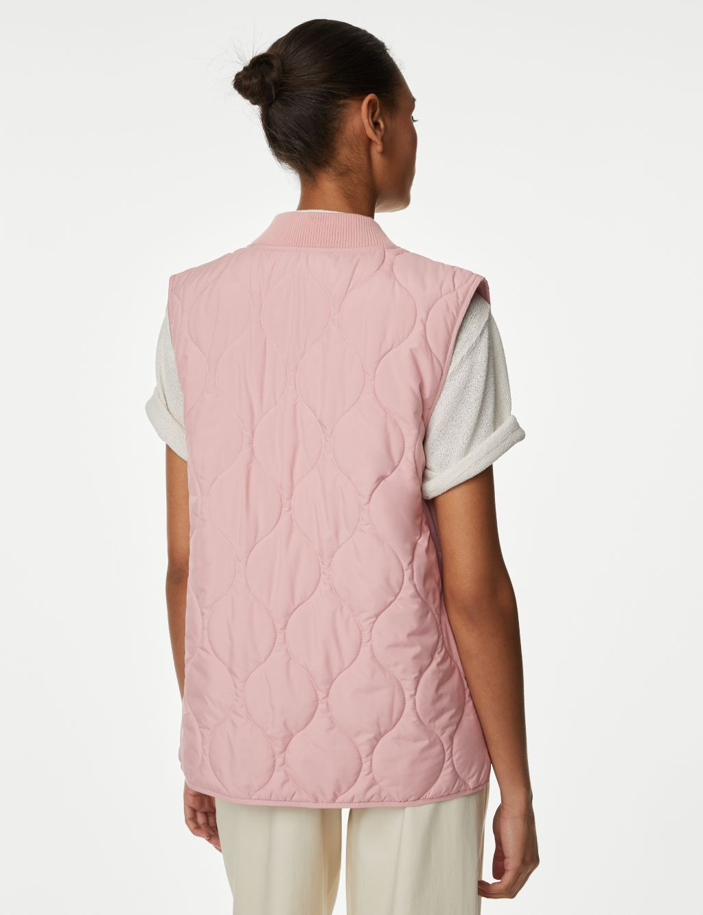 Recycled Thermowarmth™ Lightweight Quilted Gilet image 4