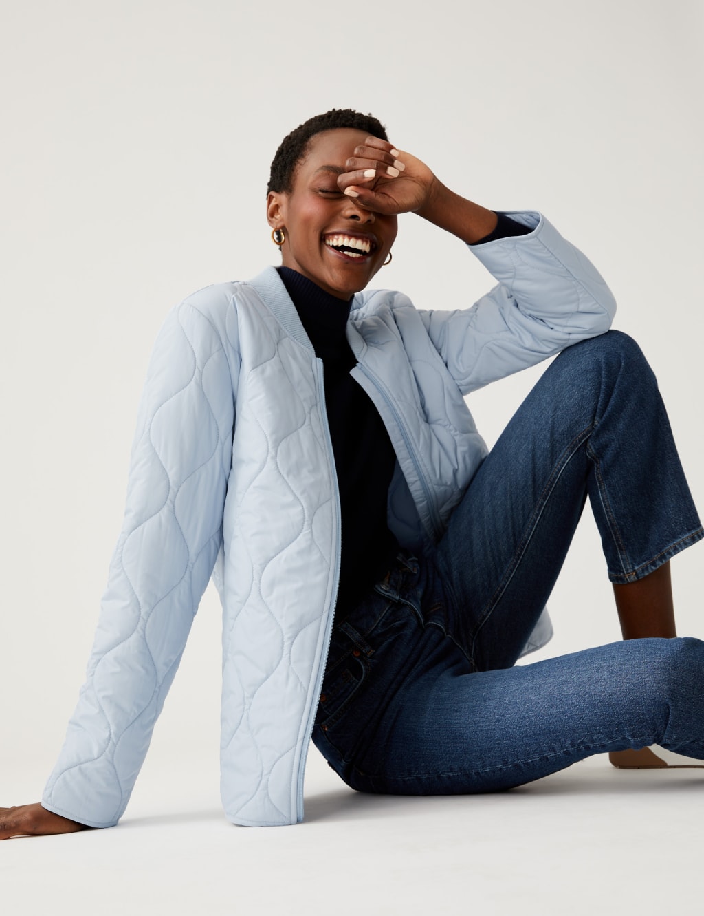 Recycled Thermowarmth™ Lightweight Quilted Jacket image 1