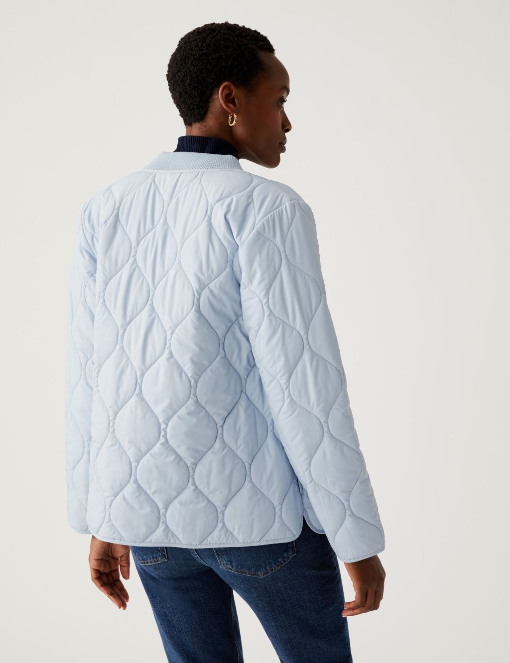 Recycled Thermowarmth™ Lightweight Quilted Jacket image 5