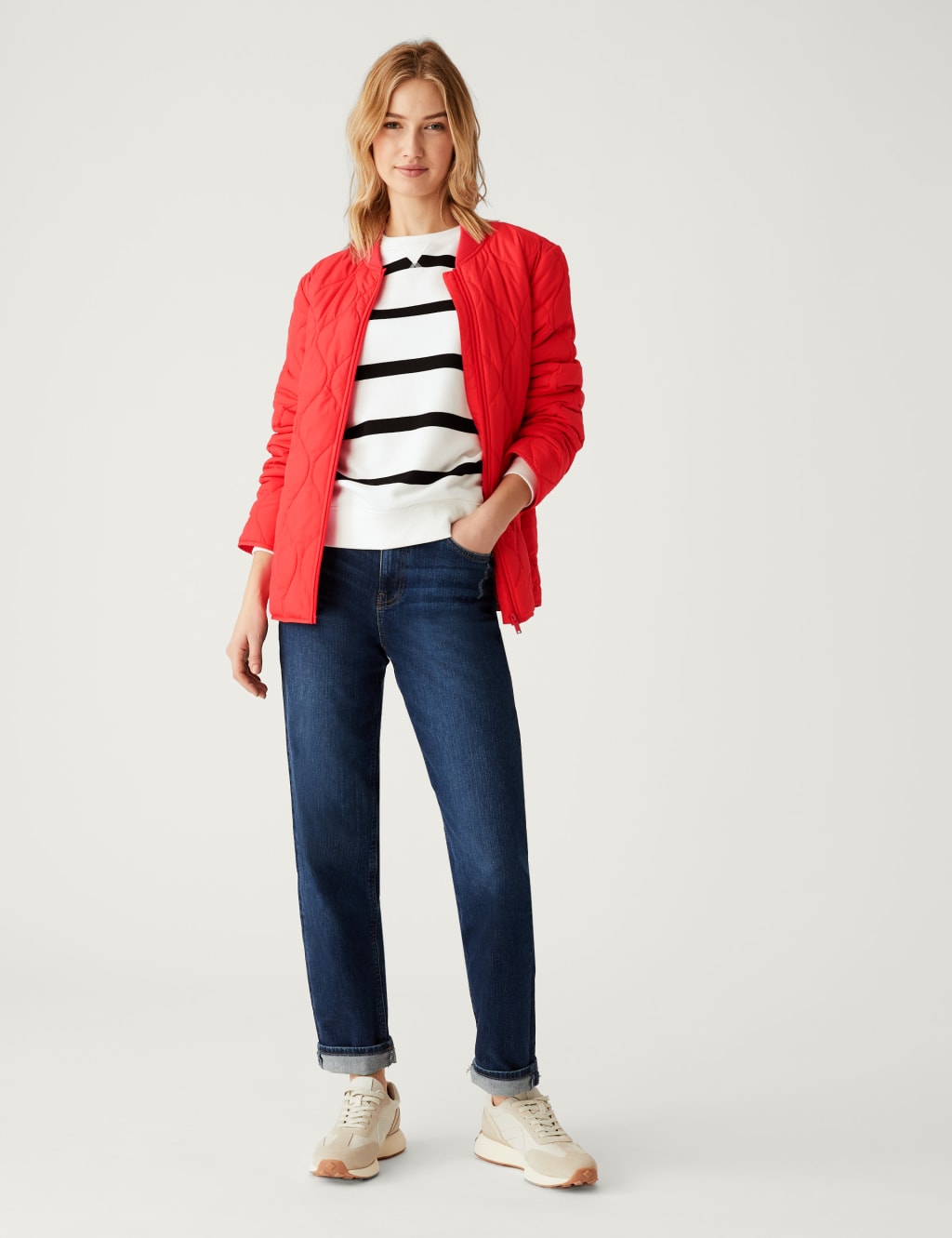 Recycled Thermowarmth™ Lightweight Quilted Jacket image 2
