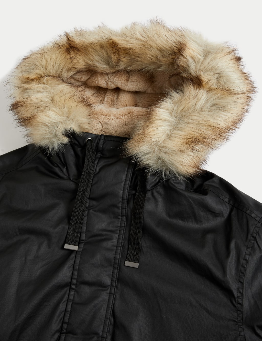 Waxed Stormwear™ Hooded Parka Coat image 6