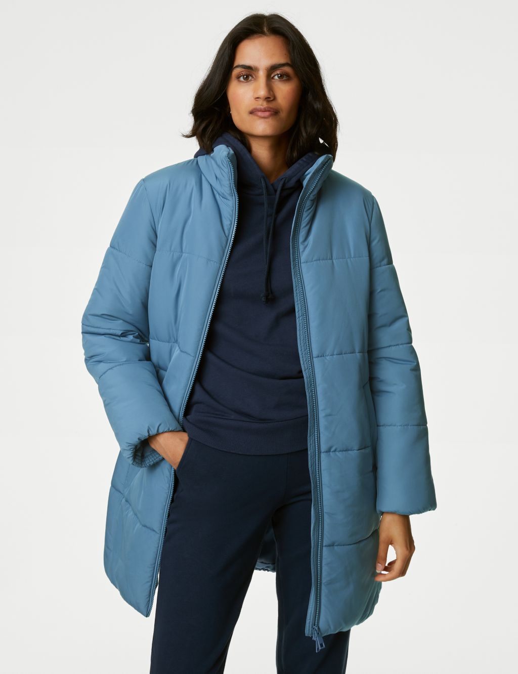 Women's Blue Coats & Jackets   M&S