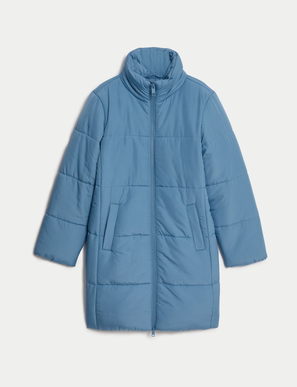 Jack & Jones Originals puffer jacket in blue cloud print