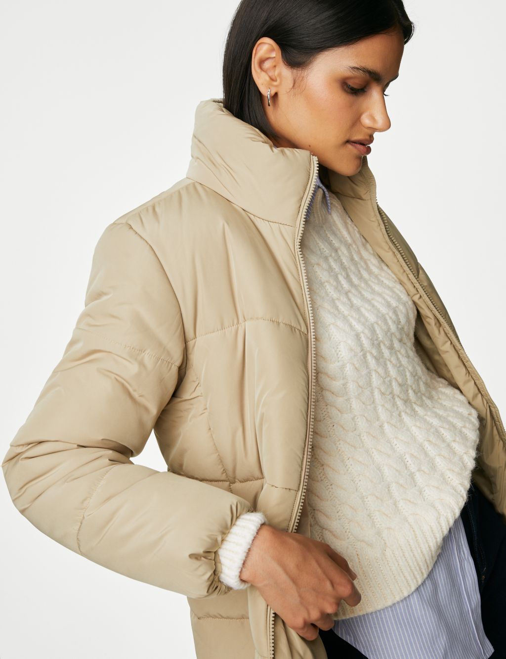 Recycled Thermowarmth™ Puffer Coat image 3