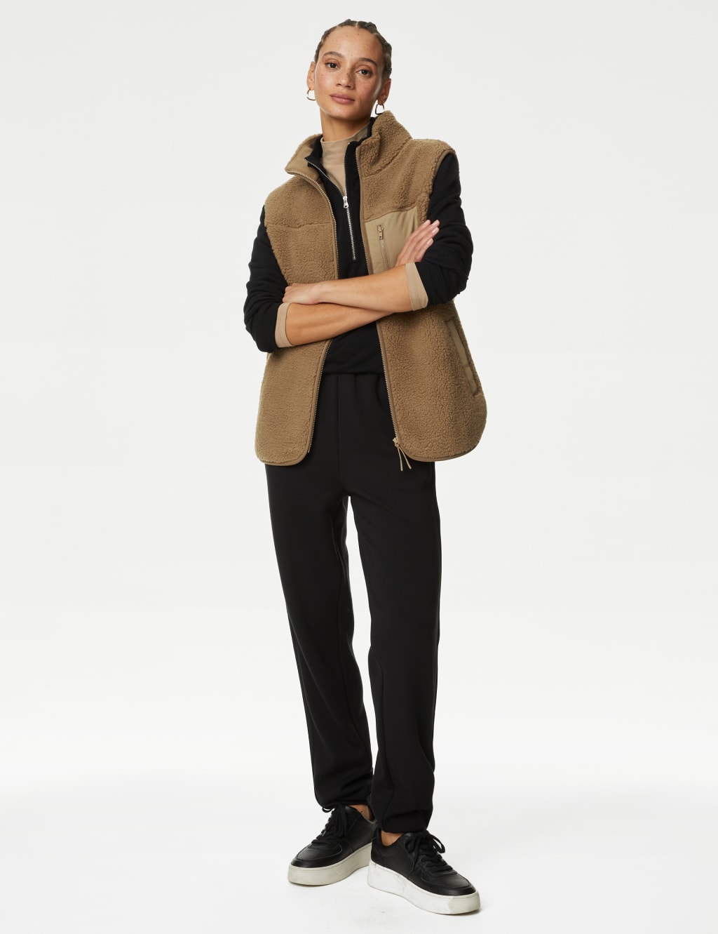 M&s ladies shop fleece gilet
