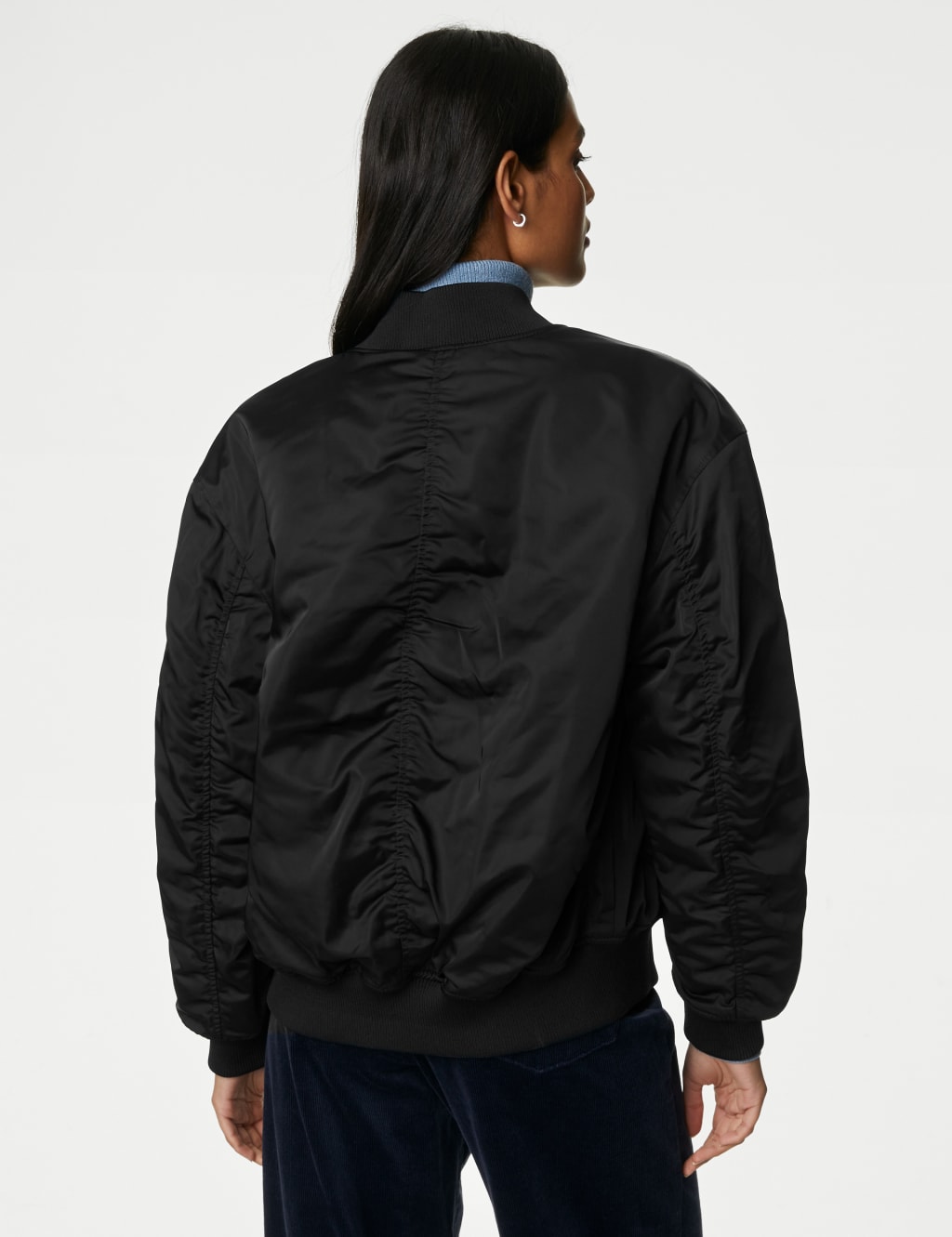 Satin Stormwear™ Padded Bomber Jacket image 5