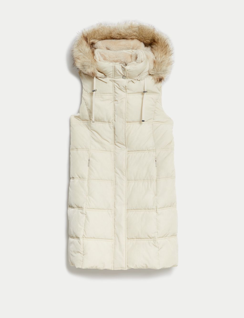 Recycled Thermowarmth™ Hooded Puffer Gilet image 2