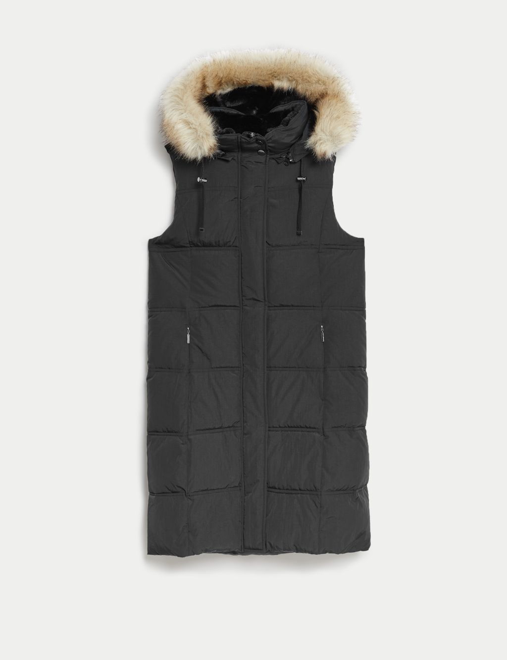 Recycled Thermowarmth™ Hooded Puffer Gilet image 2
