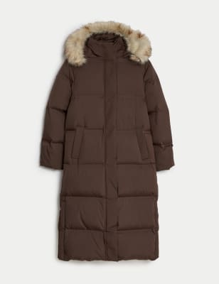 Feather & Down Stormwear™ Hooded Duvet Coat