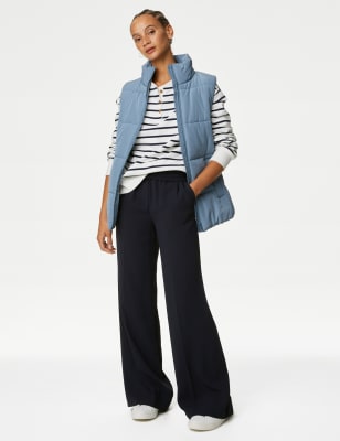 

Womens M&S Collection Steppweste aus recyceltem Material mit Thermowarmth™ - Grey Blue, Grey Blue