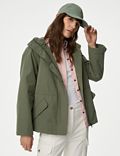 Stormwear™ Hooded Rain Jacket with Cotton