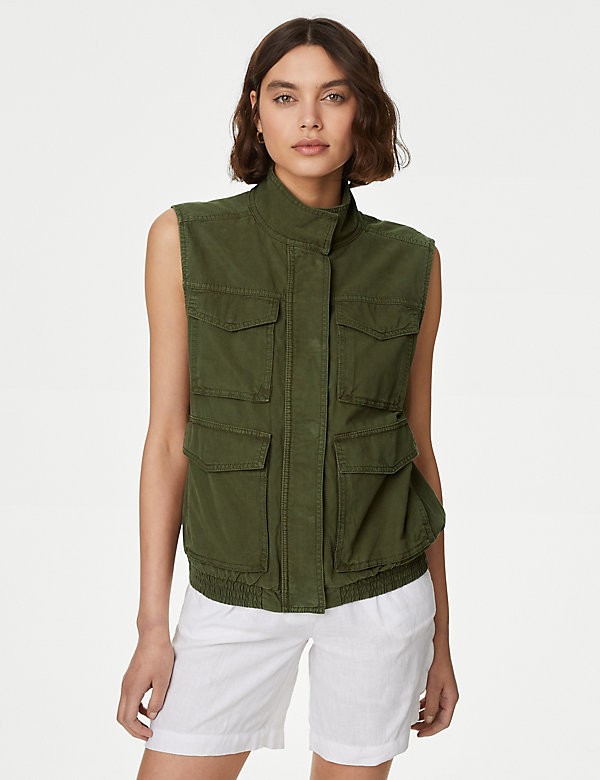 Lyocell™ Rich Lightweight Utility Gilet - AT