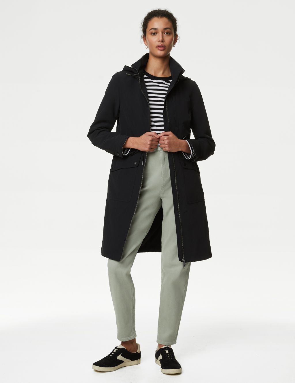 Shop Women's Black Coats | Women's Black Jackets | M&S