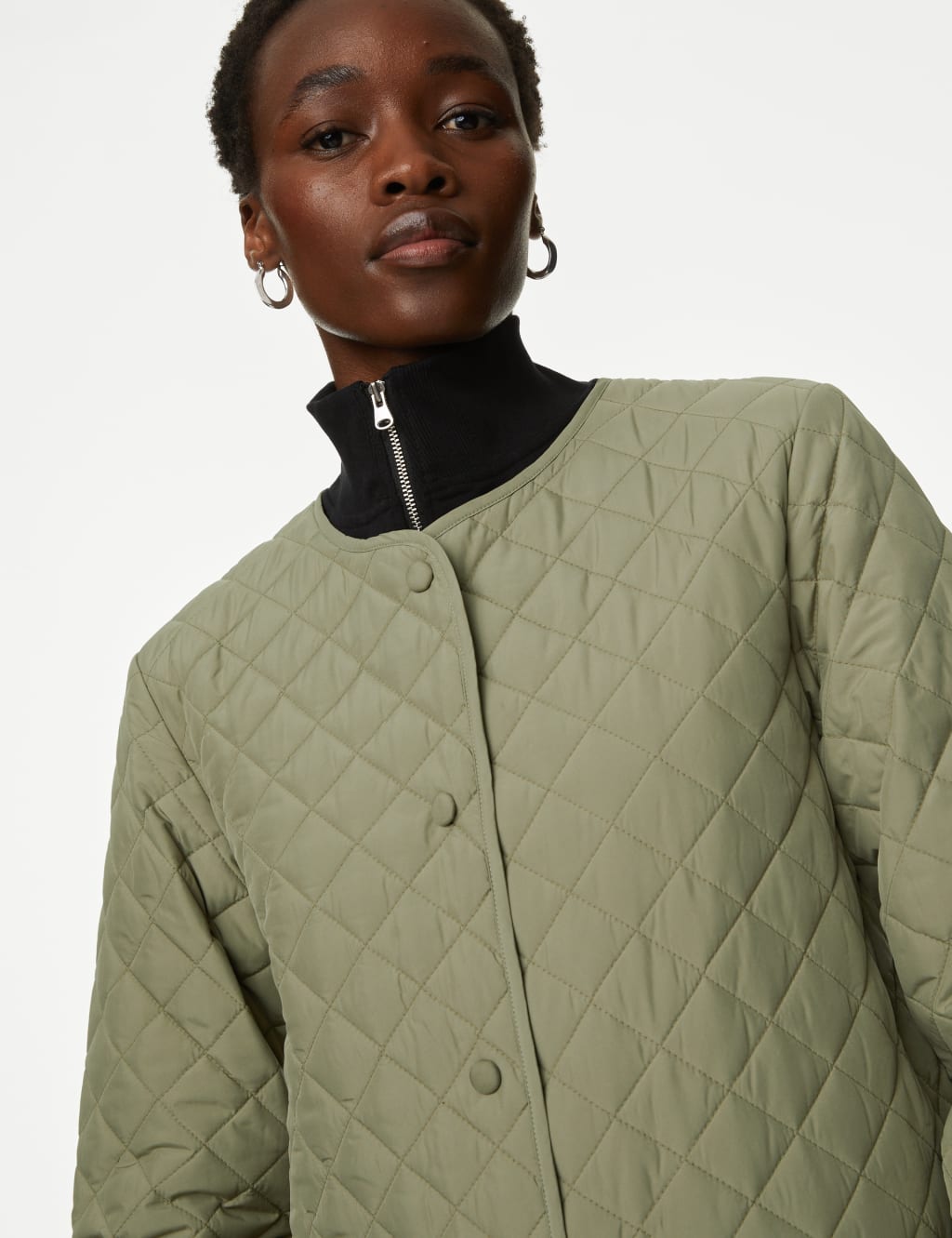 Women s Plus Size Quilted Jackets M S