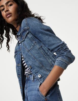 Cotton Rich Denim Jacket