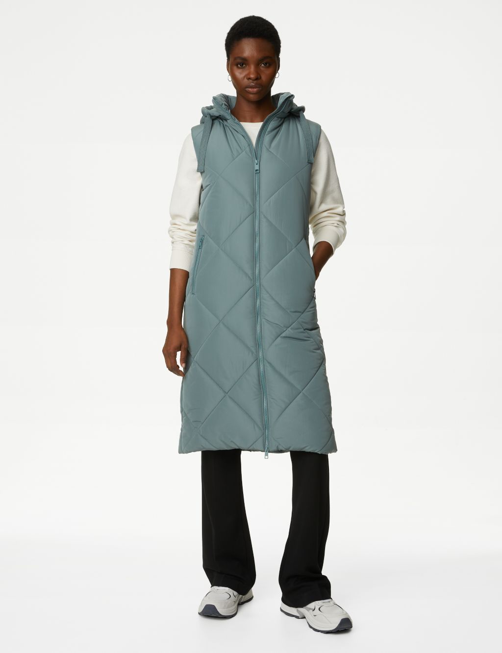 Recycled Thermowarmth™ Longline Gilet image 4