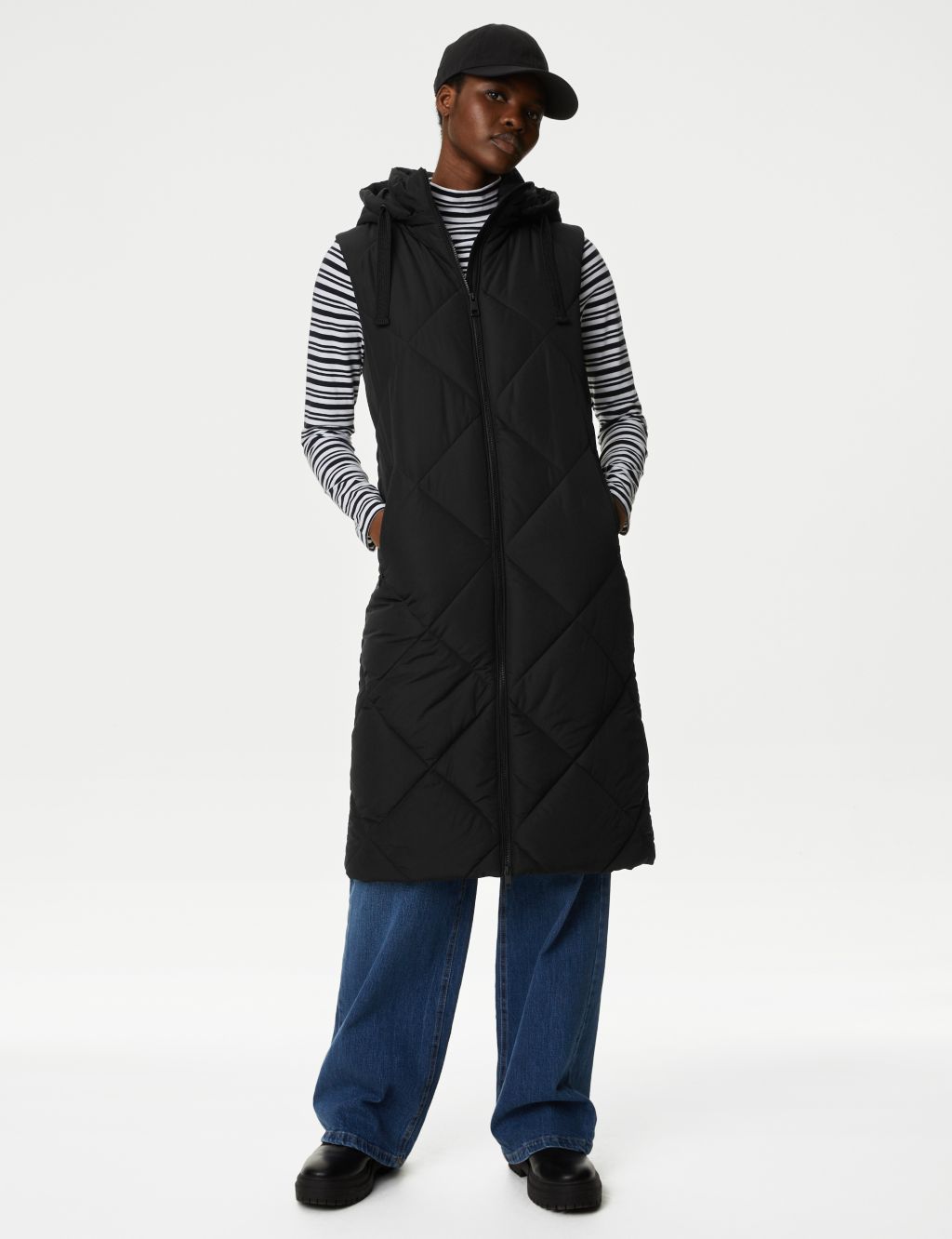Recycled Thermowarmth™ Longline Gilet image 4
