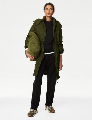 Marks and spencer outlet long padded coat