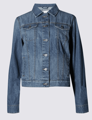 marks and spencer indigo denim jacket