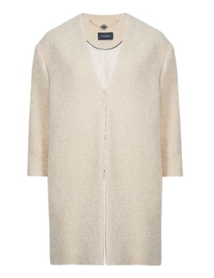 Textured Duster Coat with New Wool | Autograph | M&S