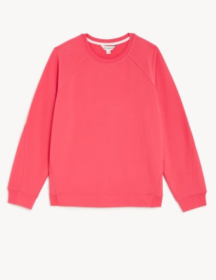 Cotton Rich Long Sleeve Sweatshirt
