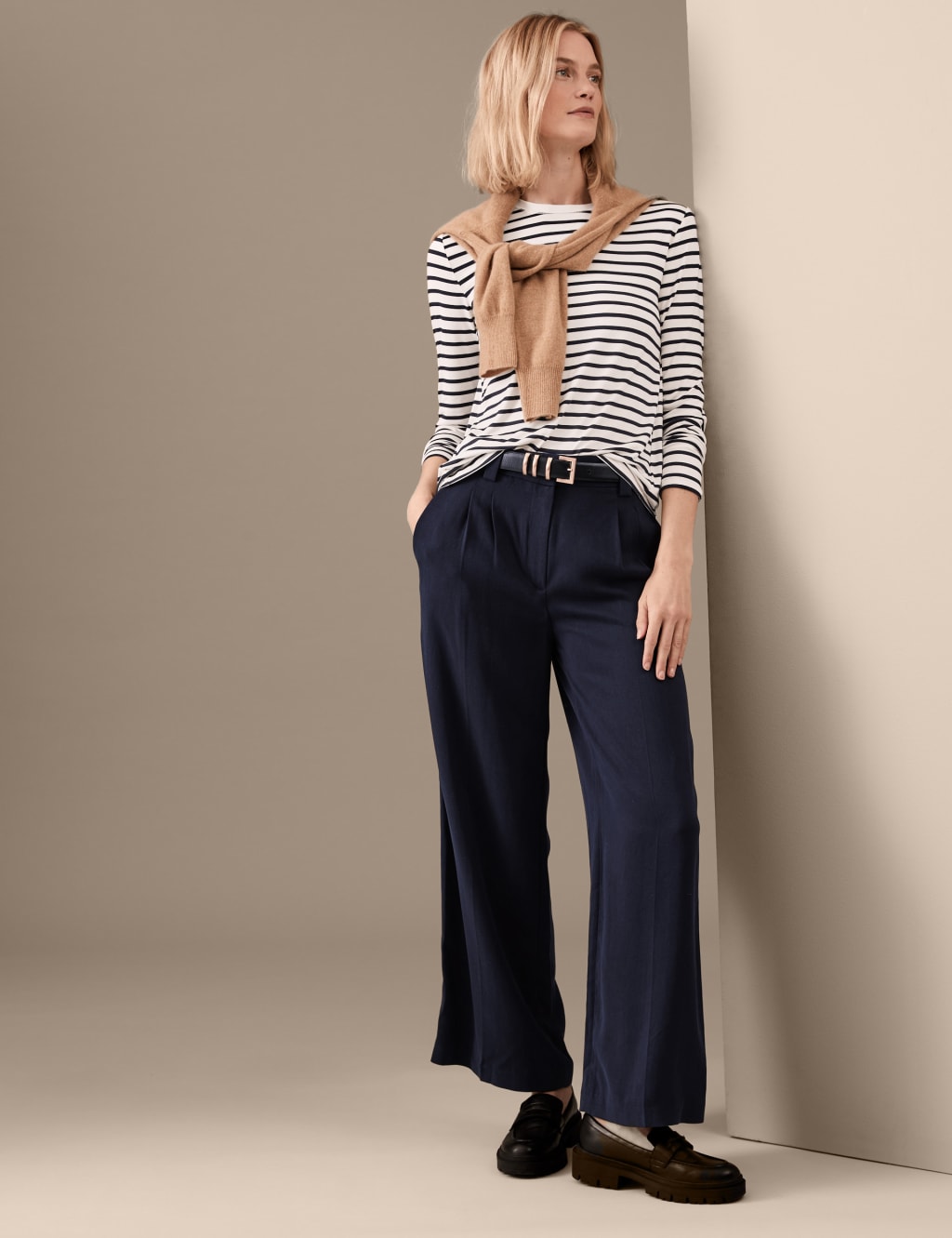 Jersey Striped Top image 2