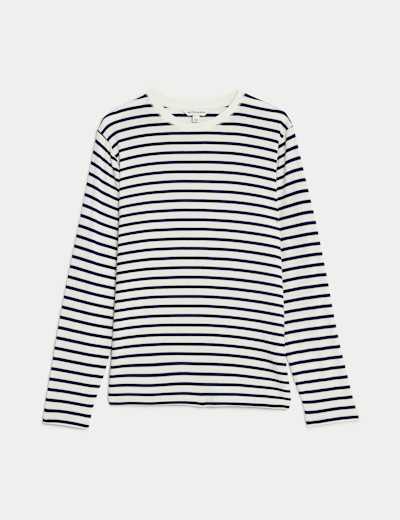 Jersey Striped Top