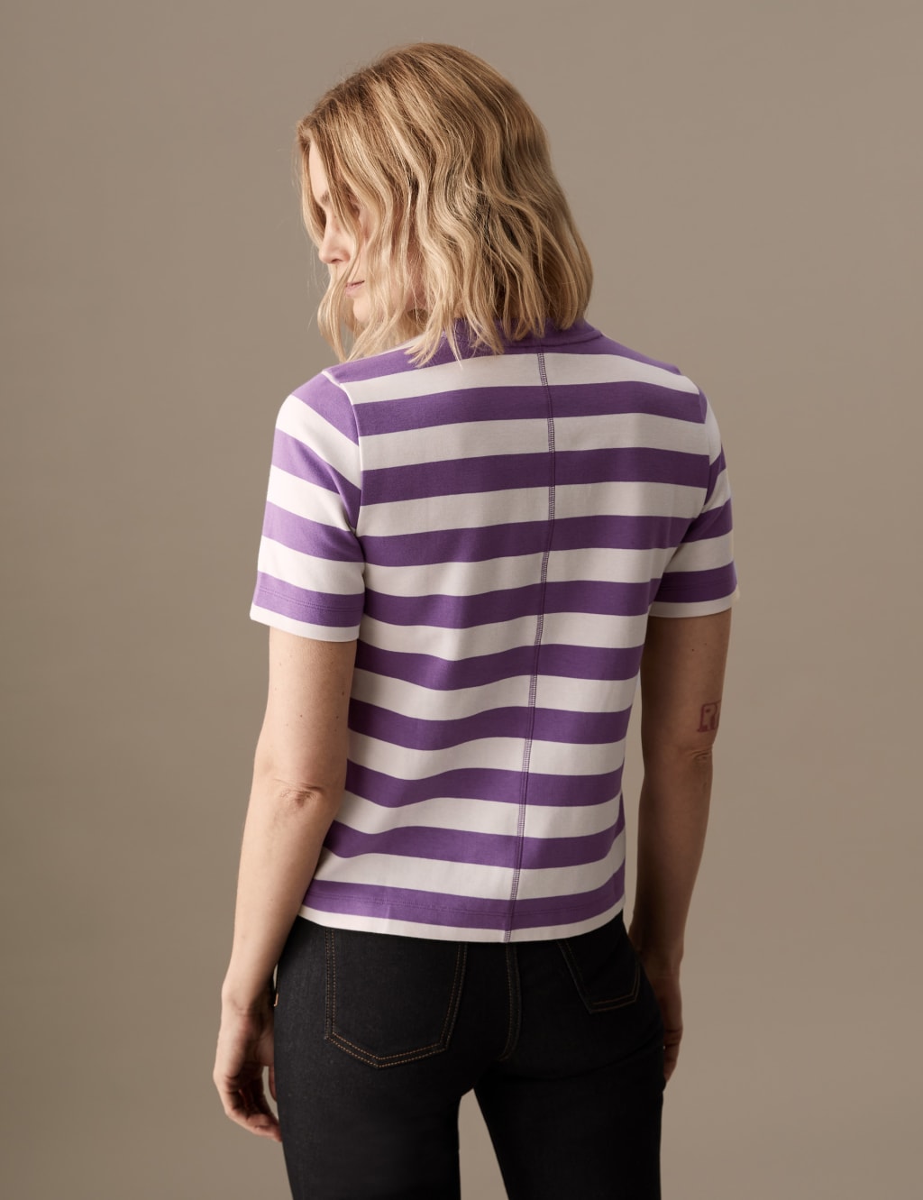 Cotton Rich Striped T-Shirt image 4