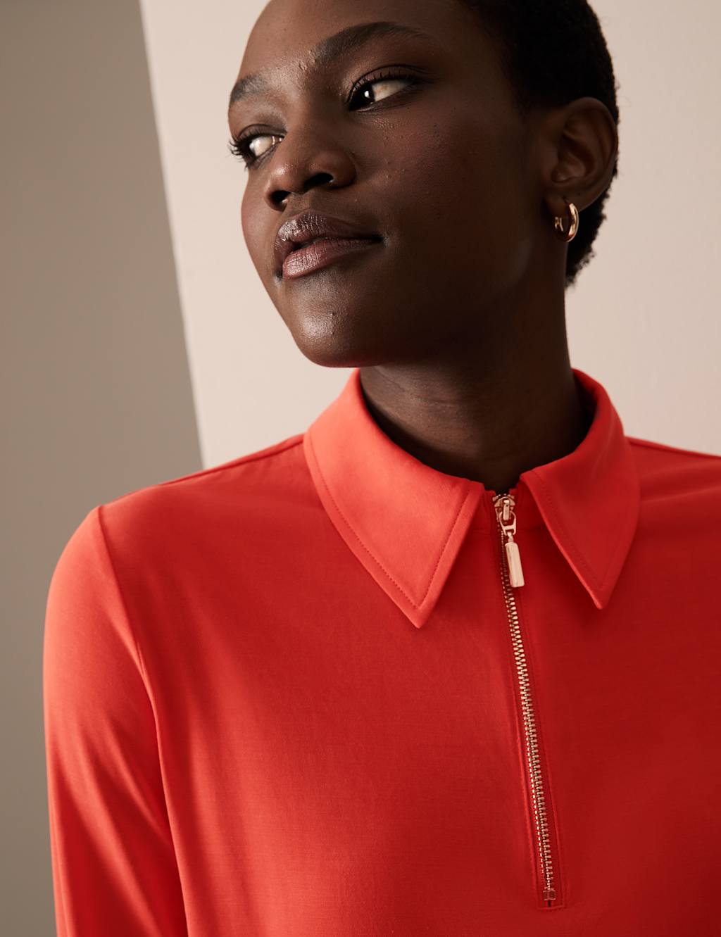 Modal Rich Zip Up Top image 3