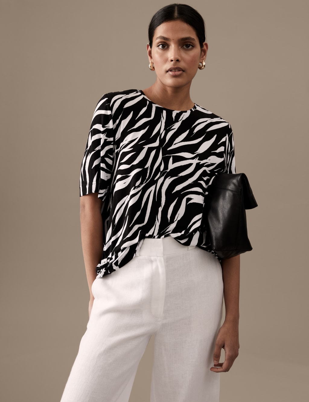 Jersey Printed Relaxed T-Shirt image 1