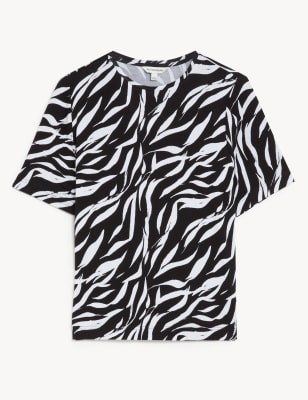 Jersey Printed Relaxed T-Shirt