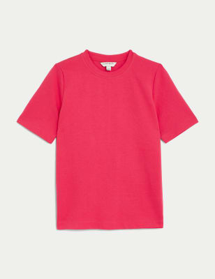 Cotton Rich Crew Neck T-Shirt
