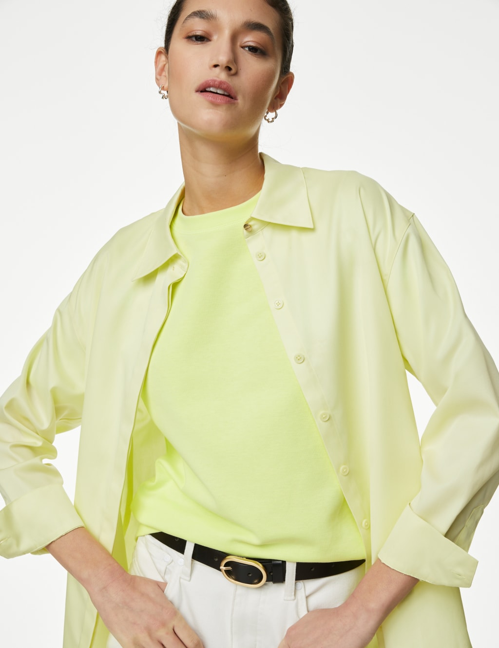 Skechers t clearance shirt womens yellow